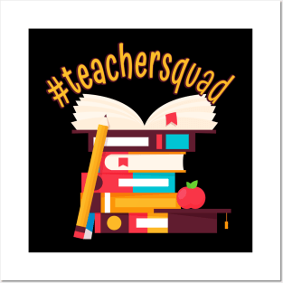 Teacher Books Teachersquad School Education Posters and Art